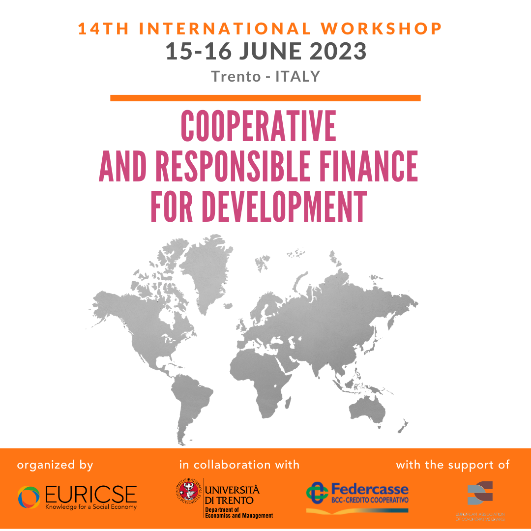 14th International Workshop on Cooperative and Responsible Finance for Development – CALL FOR PAPER
