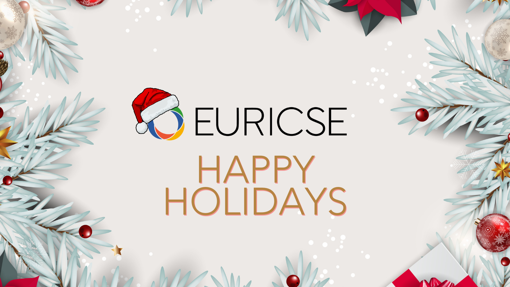 Whishing you happy holidays, from the Euricse Team!