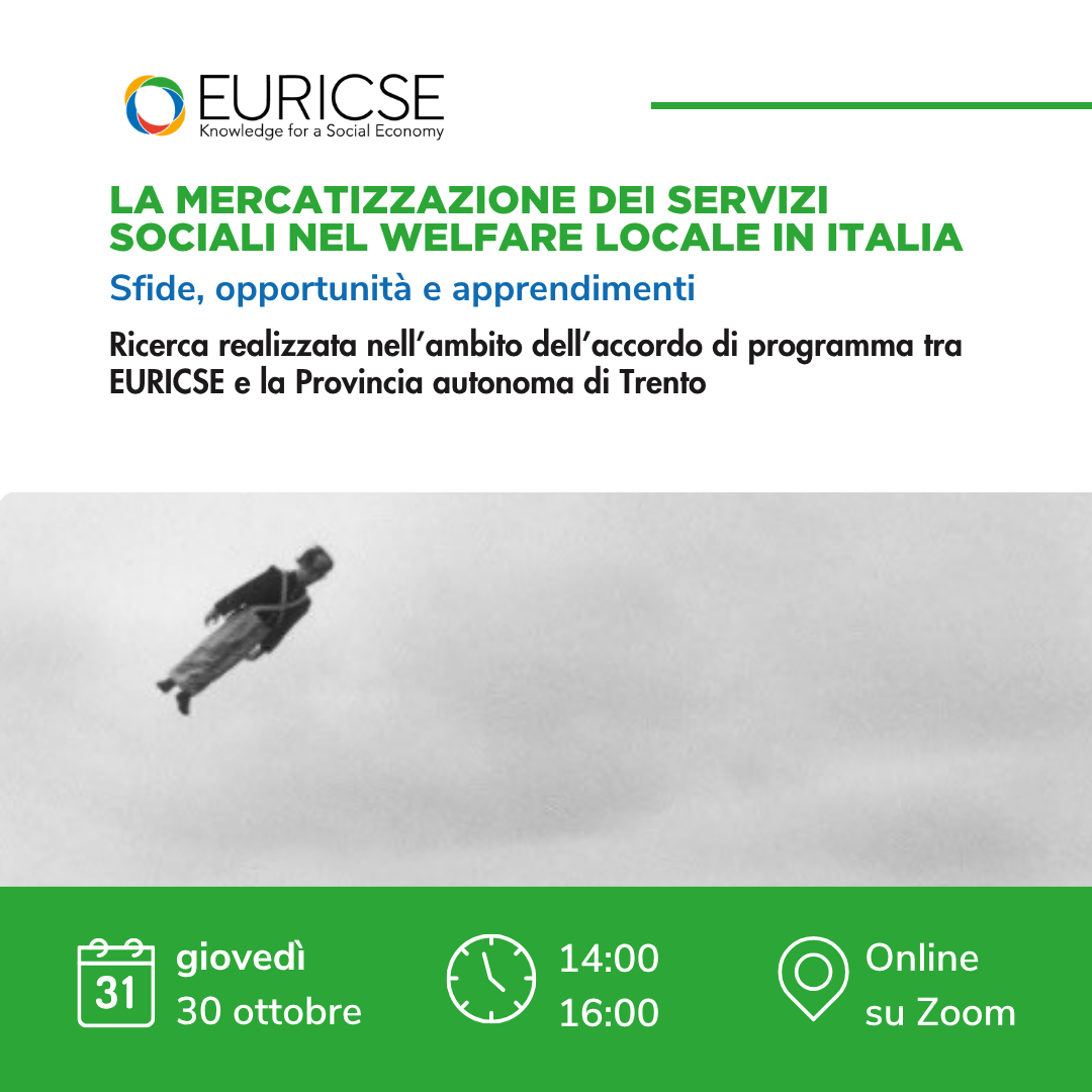 Presentazione report sulla mercatizzazione dei servizi nelle cooperative sociali: programma dell’evento