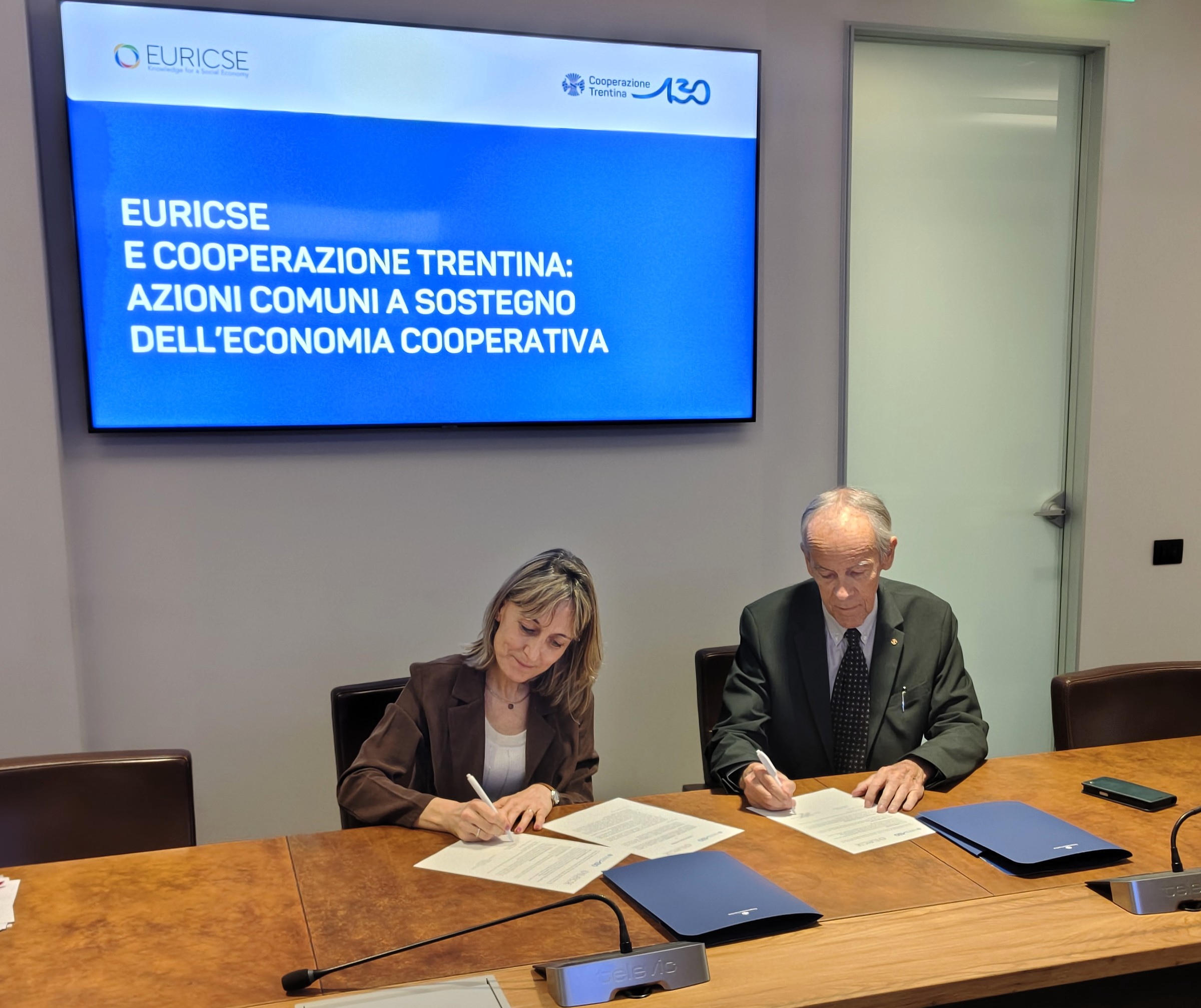 EURICSE e Cooperazione Trentina: azioni comuni a sostegno dell’economia cooperativa